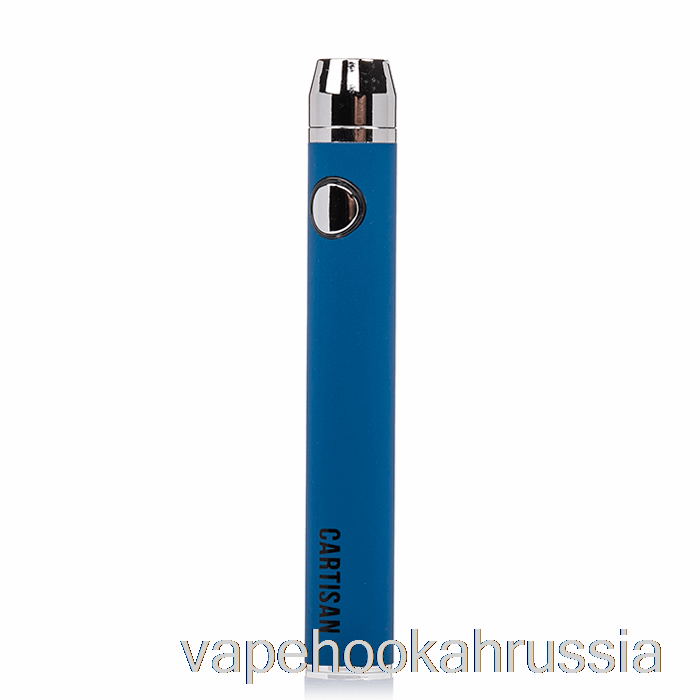 Vape Juice Cartisan Button VV 650 510 Аккумулятор Синий